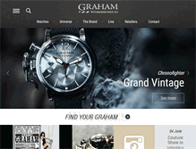 Tablet Screenshot of graham1695.com